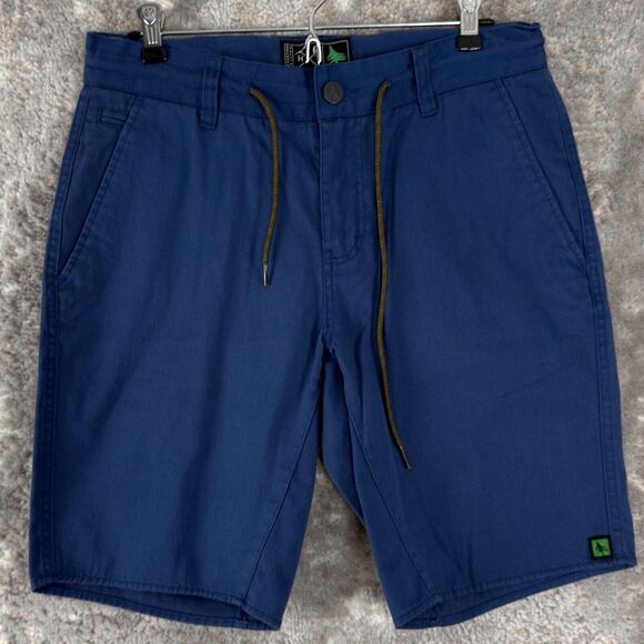 Hippie Tree Mens Sz 30 Nomad Division Outdoor Casual Chino Shorts Drawstring - Picture 1 of 12